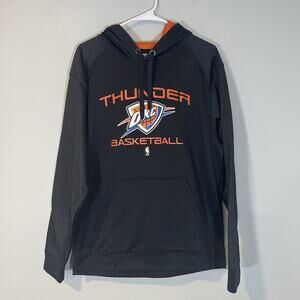 OKC Thunder Hoodie Size Large NBA Black Oklahoma City Thunder Men’s Sweatshirt